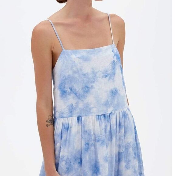 Johnathan Simkhai Clarissa Organic Tie Dye Maxi Dress - Picture 6 of 14